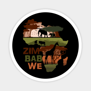 Zimbabwe Magnet